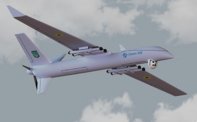 Siêu UAV Sokol-300, vũ khí tầm xa đáng sợ đối với Nga